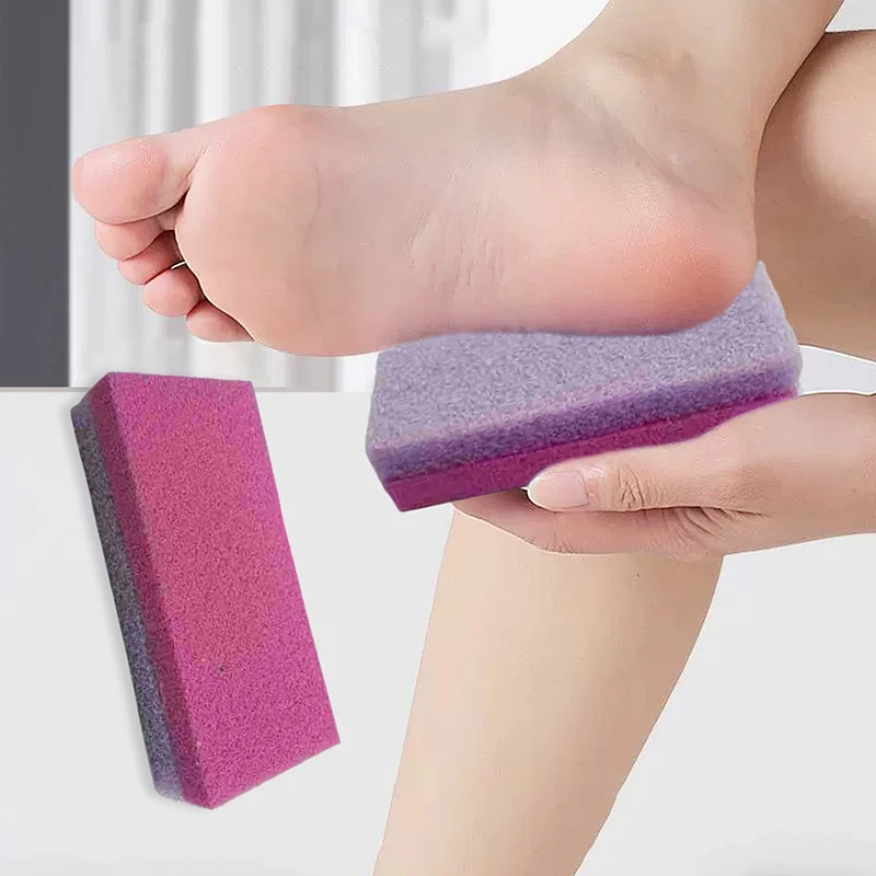 Foot Care Pumice Stone for Feet 2in1 Double Sided Foot Pumice Stone Dead Skin Scrubber for Feet Hands and Body Dead Skin Remover