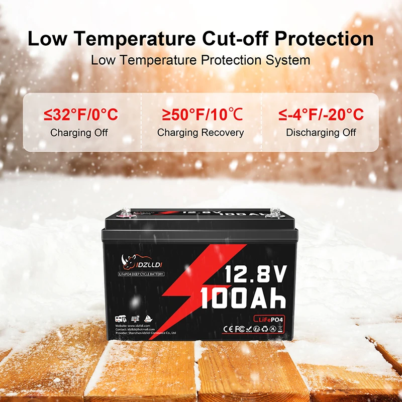 IDZLLDI 12.8V 100Ah LiFePO4 Pi - Renewable Energy Resources incelemesi ve fiyatı