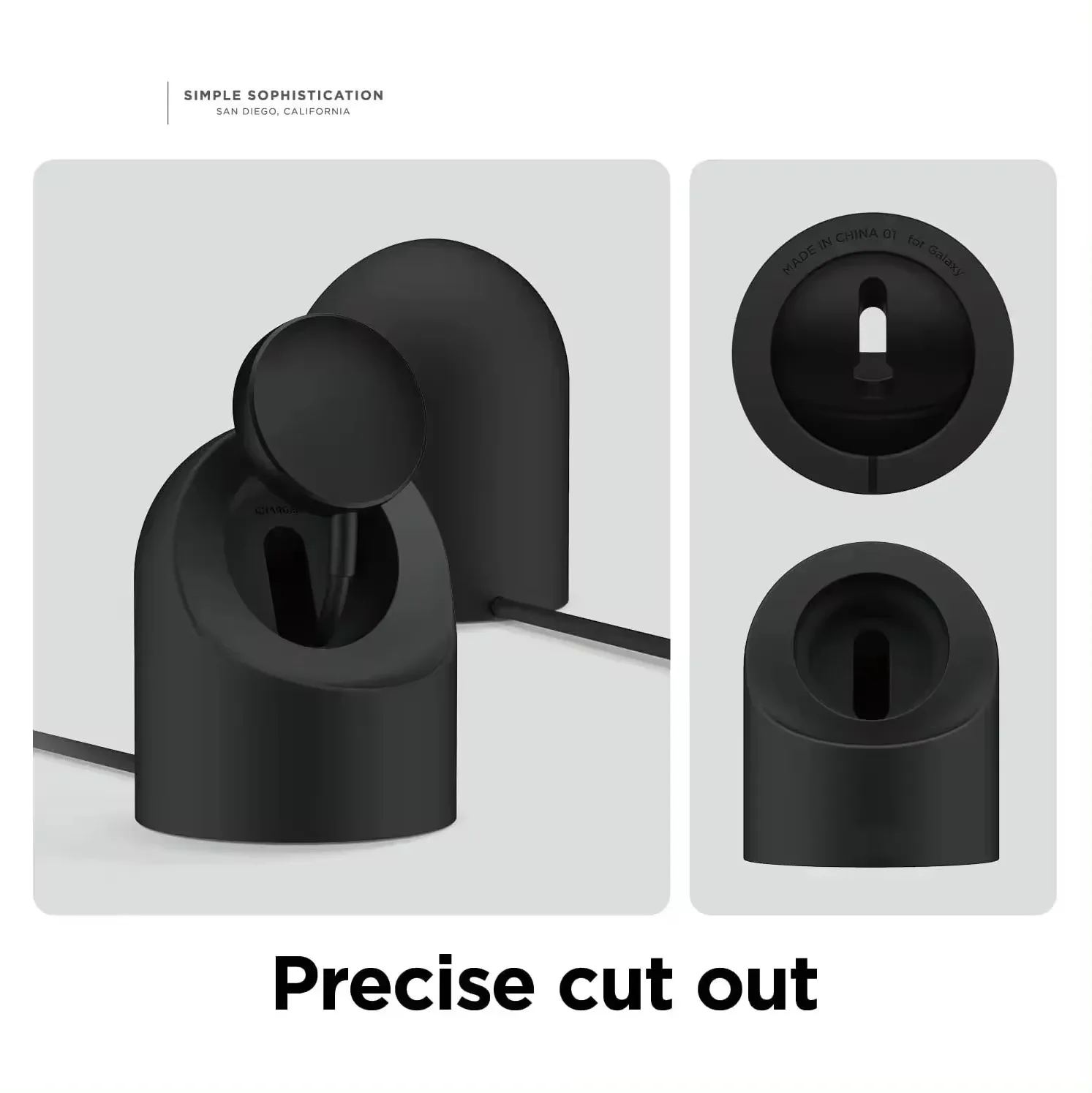 Silicone Charging bracket for Samsung Galaxy Watch 9/8/7/6/5/4 Smart Wath Charging Stand Storage Seat for Galaxy Watch Ultra 2 1