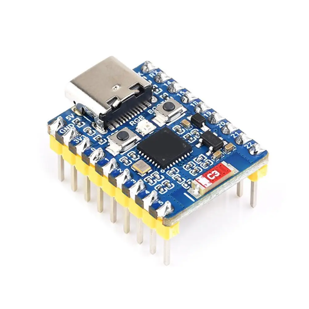 For ESP32 Development Board ESP32-C6 Mini Development Board Based On ESP32-C6FH4 Dual Processors 2.4GHz WiFi 6 & Bluetooth 5