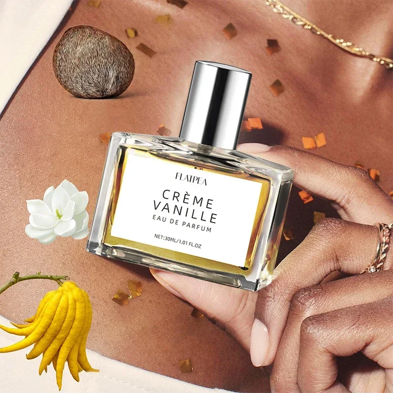 Franse Vanille Karamel Crème Parfum Alcoholvrij Eau De Parfum Onweerstaanbare Charme Parfum Luxe Oosterse Romantische Geur 30ml