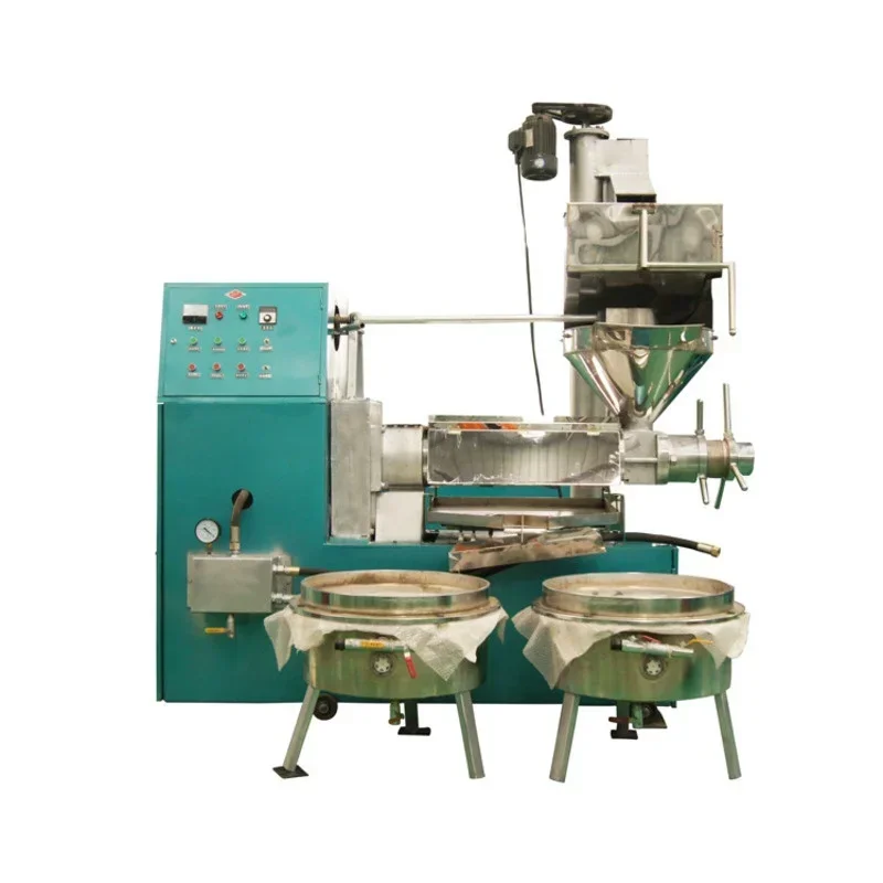 Hydraulic Oil Press Machine Sesame Cocoa Butter Coconut Avocado Oil Extraction  Oil Pressing Machine Factory Screw  Industrial C