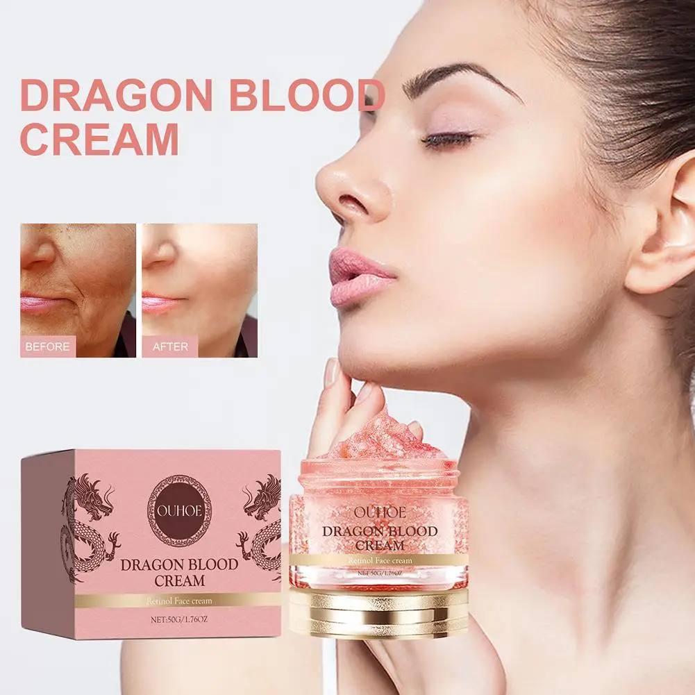 50g Dragon Blood Cream Lazy Concealer Moisturizing Rejuvenation Repair Tightening Face Skin Cream Facial Care Skin Care Fac O8C6