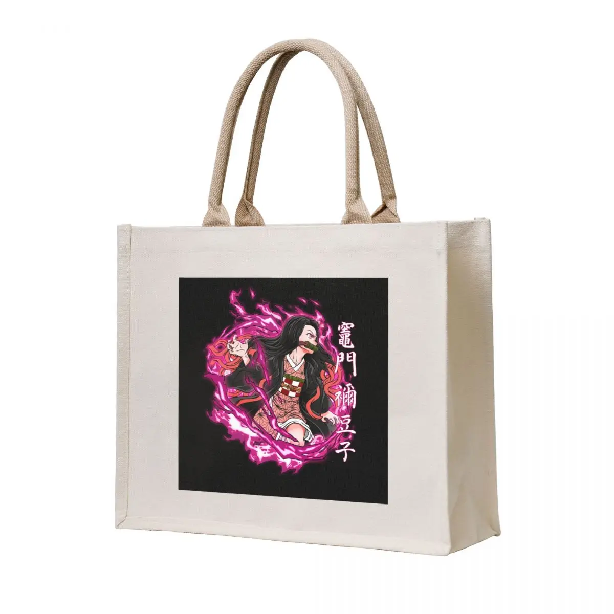 

NEZUKO DEMON BLOOD ART Tote Bag Shopper bag hand bag ladies the tote