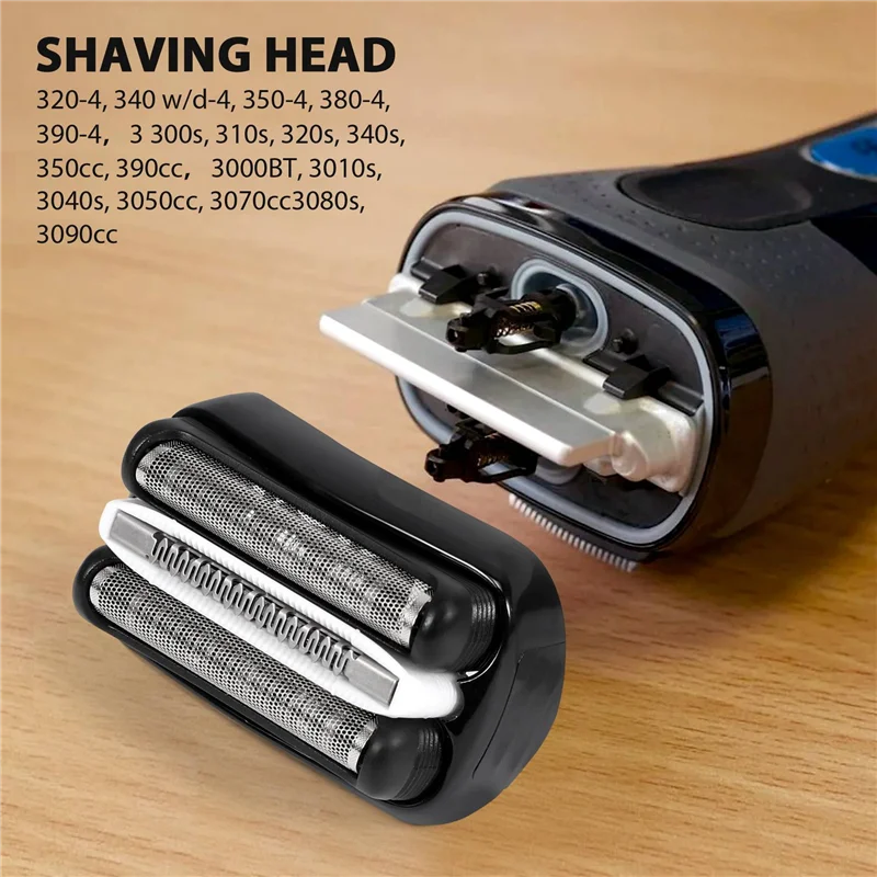 New 32B Shaver Head Replacement for Braun 32B Series 3 301S 310S 320S 330S 340S 360S 380S 3000S 3020S 3040S 3080S