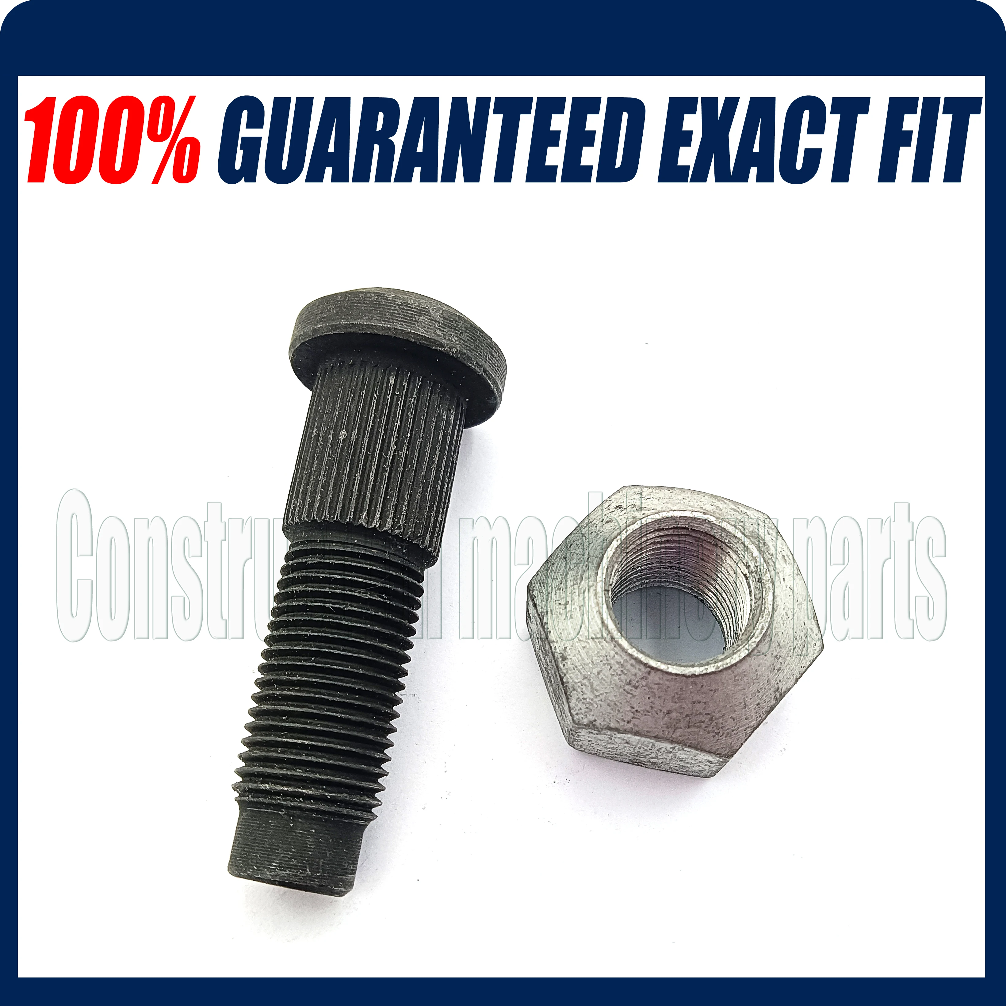 （8PCS） Lug Nut & Stud Kit 6709170 6564669 For Bobcat Skid Steer 751 753 763 773 863 873 883 S220 S250 S300 A220 A300