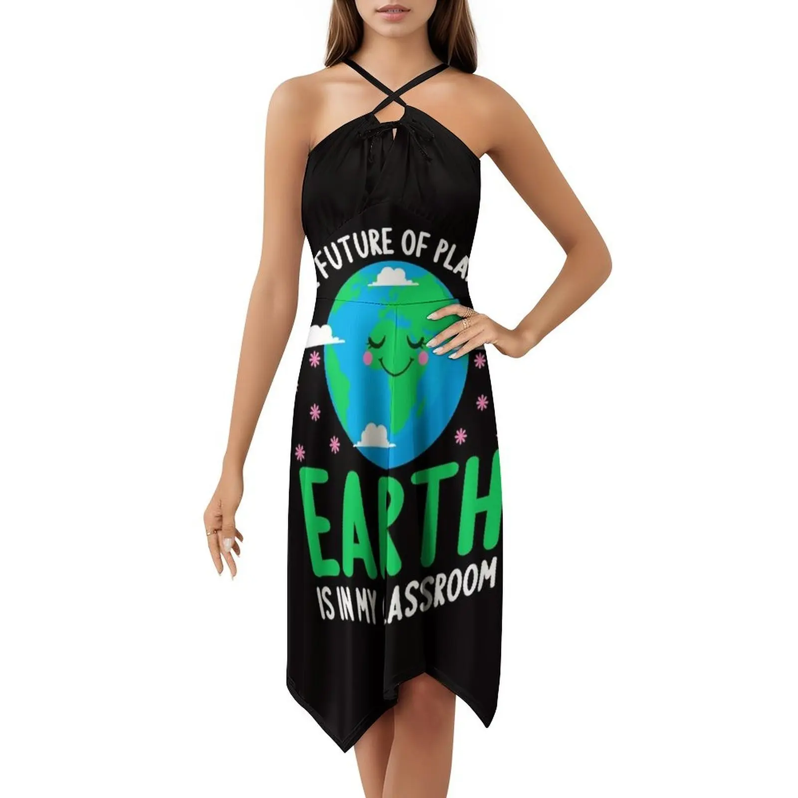 مستقبل كوكب الأرض موجود في فصولتي - فستان بوهو شيك أنيق أنيق لحفلات الزفاف على الشاطئ كوكب الأرض