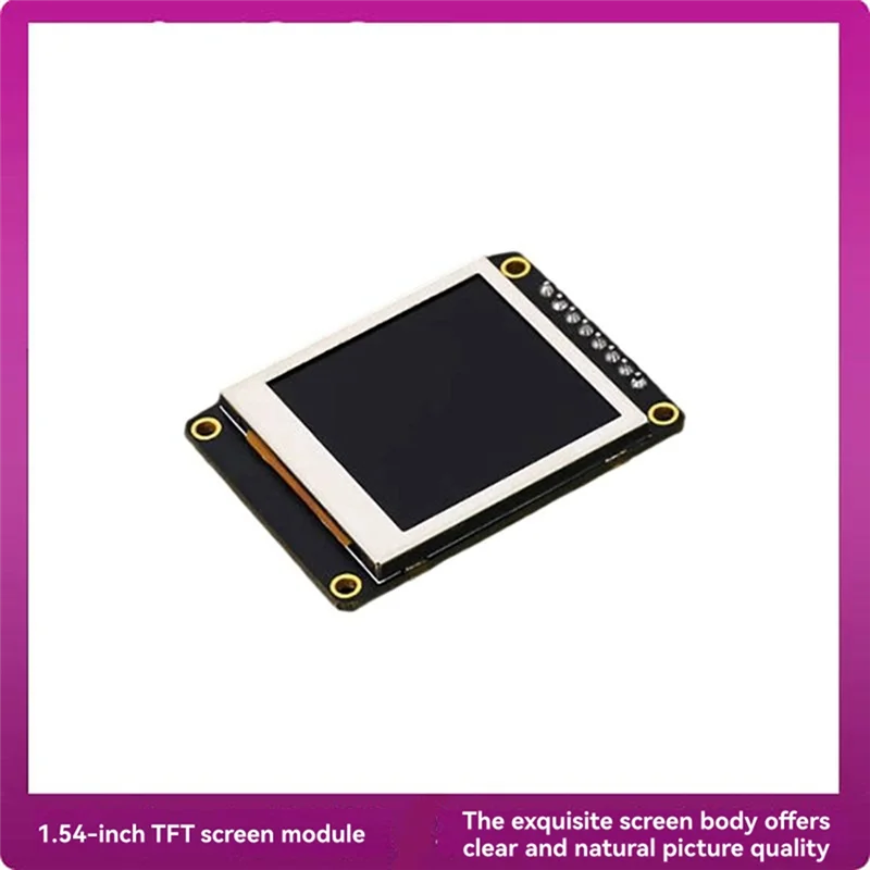 Classic-For STM32 For Arduino For Raspberry Pi Compatible 1.54-Inch TFT LCD Display 240X240 HD SPI Interface ST7789 Driver Modul