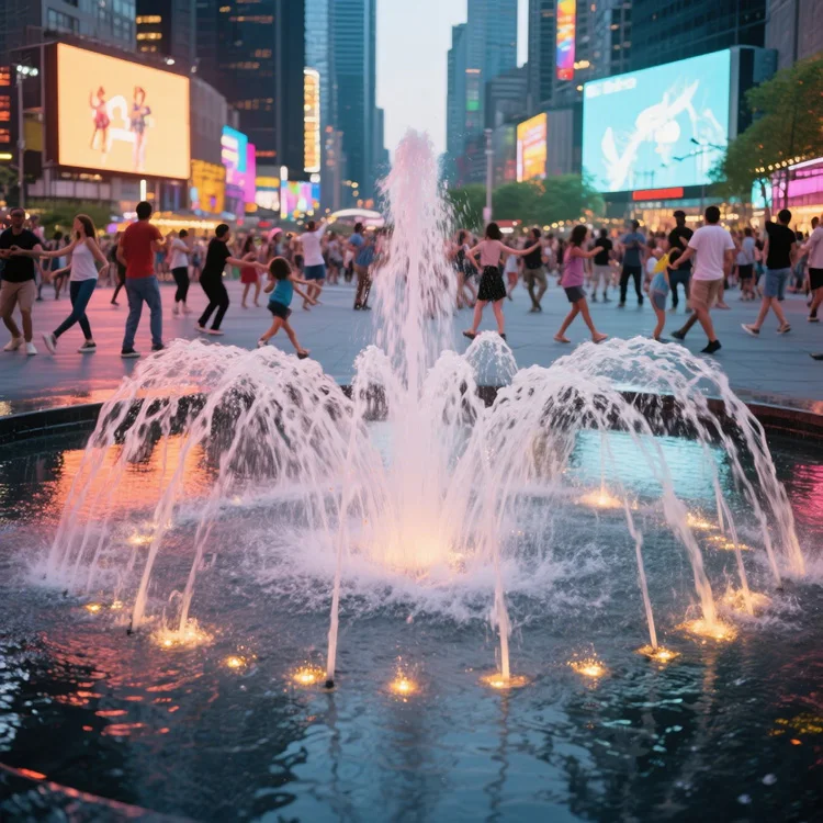 AWS معدات نافورة خارجية صغيرة أسعار الجملة مخصصة الحجر المقاوم للصدأ حديقة الشمسية بحيرة فيلا نوافير العقارات #2