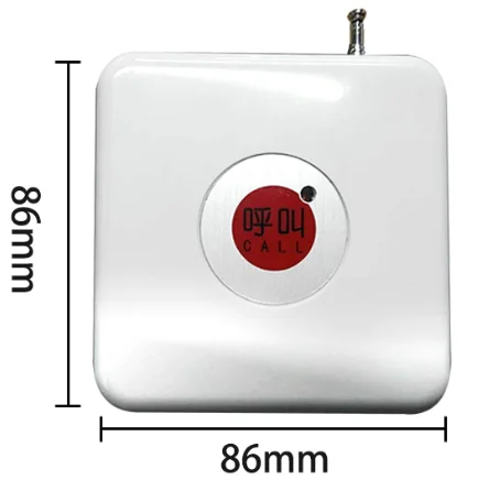 

Wireless Slots Toilet Emergency Button for Healthcare Clinic Outpatients Dispensary Nurse Hospital Nurse Calling Bell