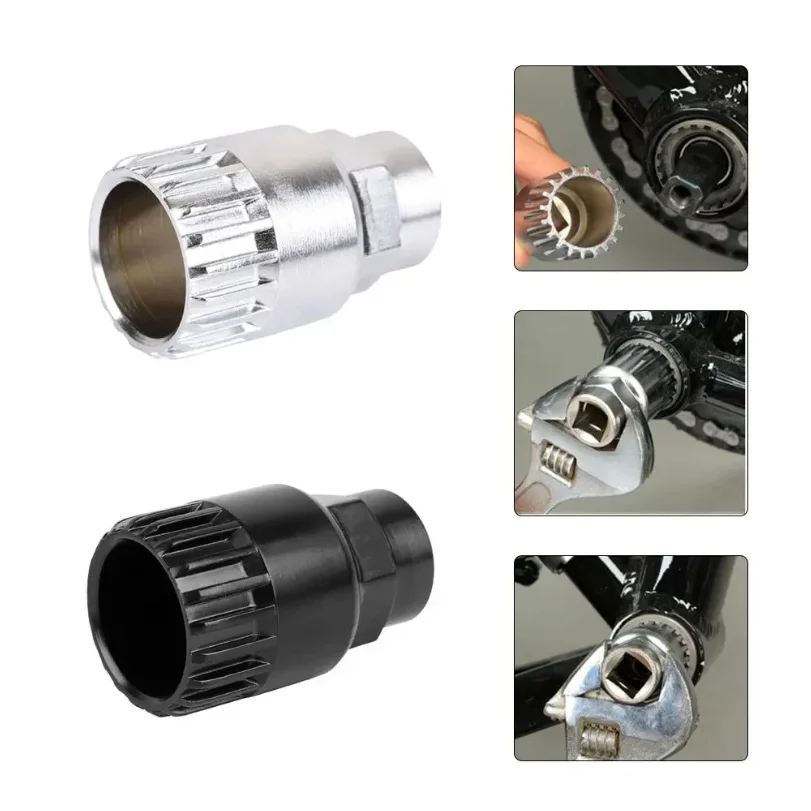 Bike Bottom Bracket Removal Tool Socket 20 Tooth Spanner Crank Extractor Puller