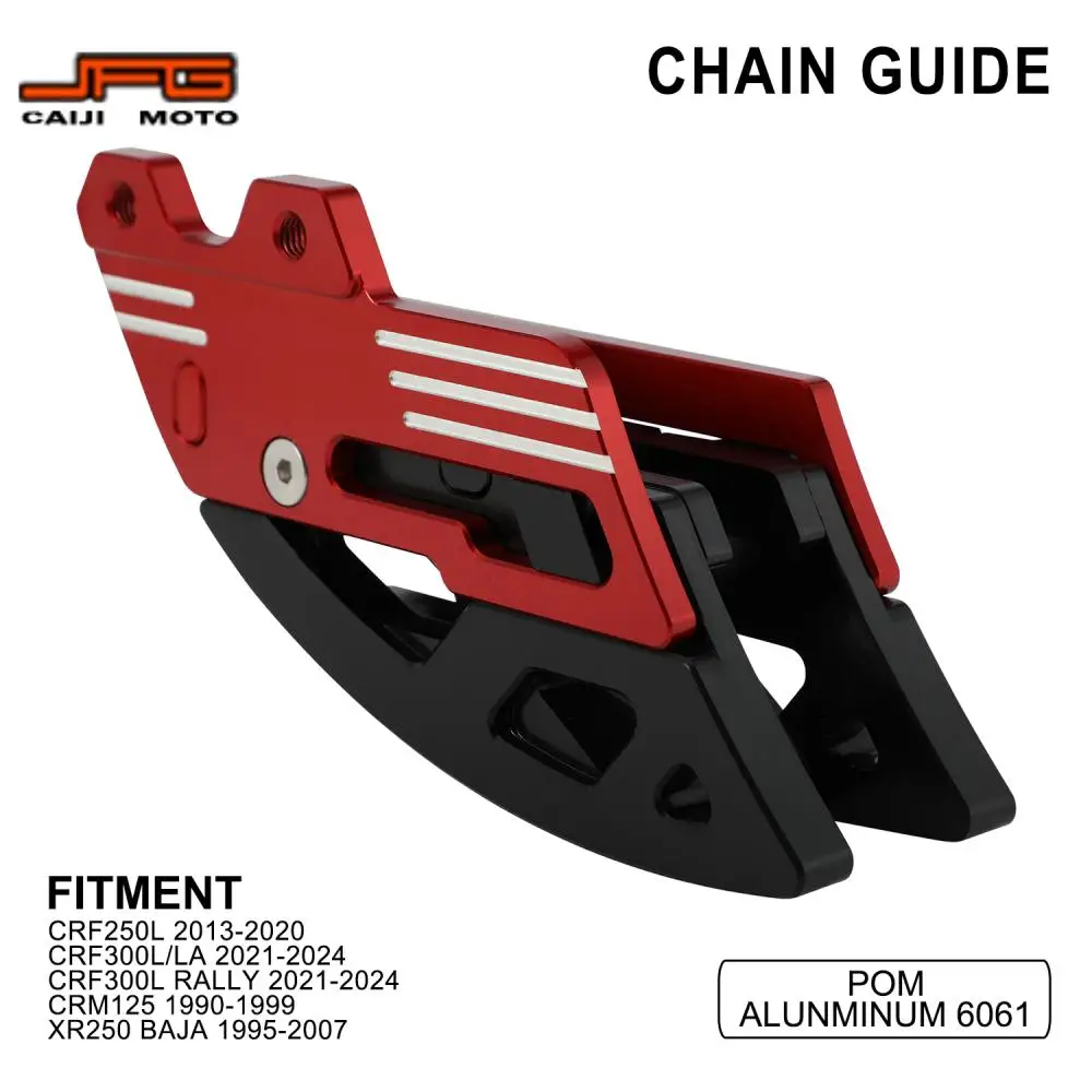 

Motorcycle Chain Guide Guard Cover For HONDA CRF300L/LA/250L CRF300LRALLY CRM125 XR250BAJA Electric Dirt Bike Moto Scooter