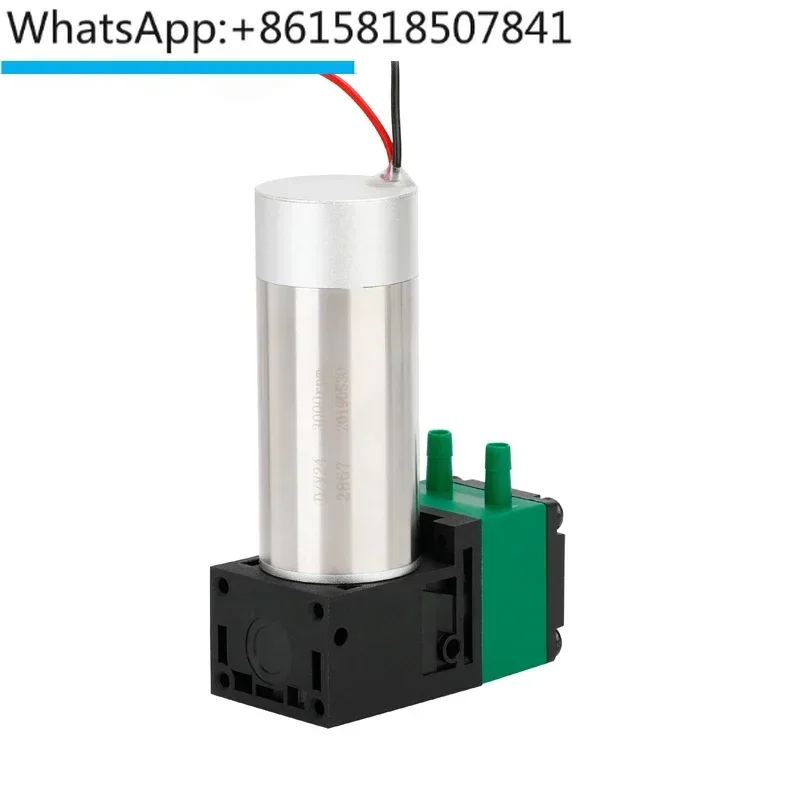 Diaphragm liquid pump 12V self suction pump, small oil-free 24V micro vacuum gas-liquid dual-purpose pump, corrosion-resistant