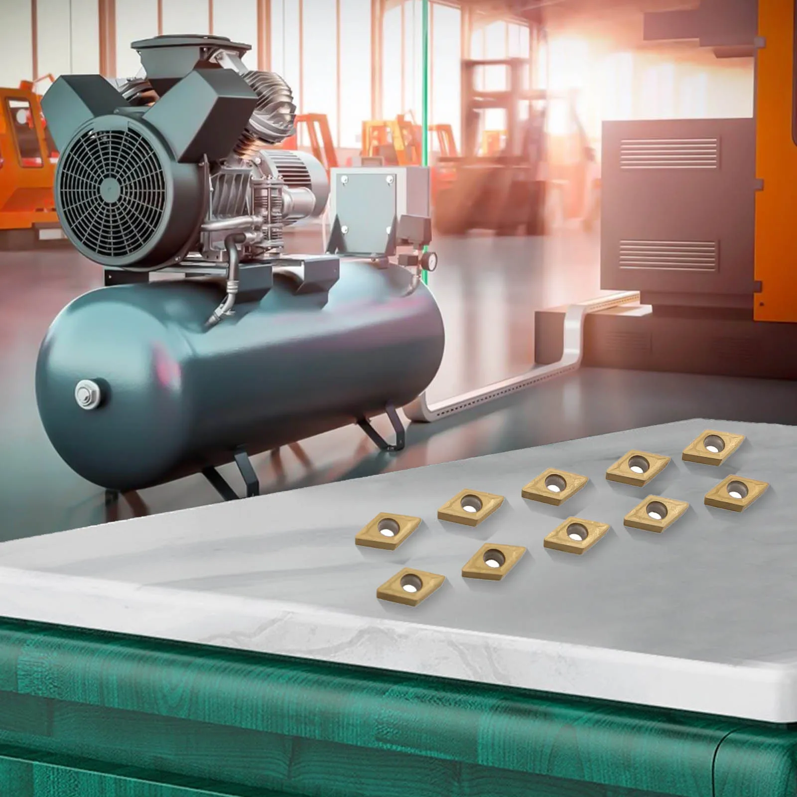 ใบมีดความปลอดภัยเครื่องกลึงงานเครื่องจักรกลคาร์ไบด์แทรกใบมีดคาร์ไบด์ตัดเหล็กทั่วไปเหล็กกลึงความเหนียวดี