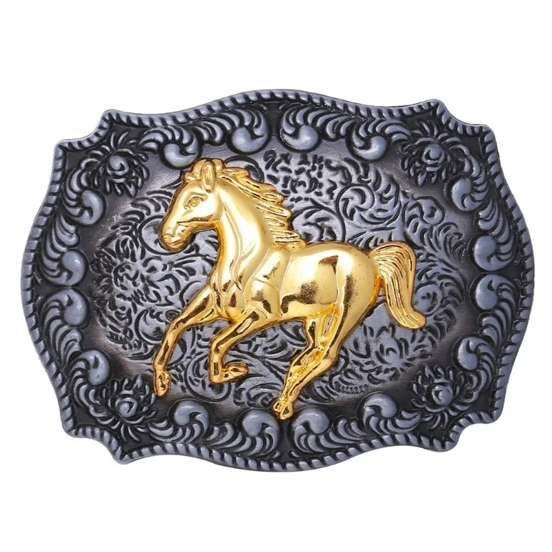 

Western Cowboy Belt Buckles Women Men Unisex Waist Belt Buckle Cowgirl Engraved Belt Buckle for Teenager Boy Female Male R7RF