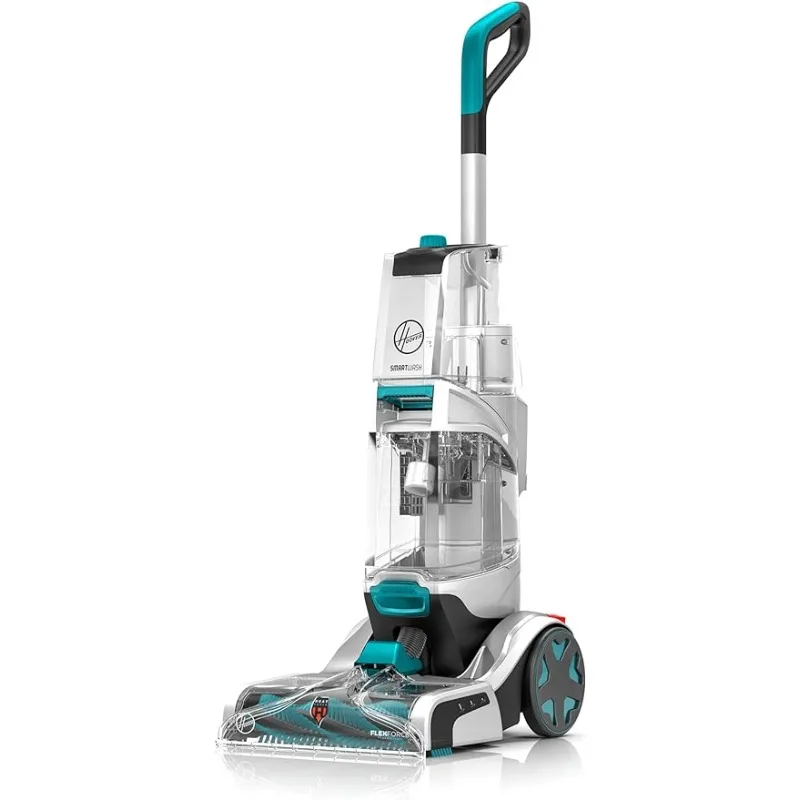 

Hoover SmartWash+ Automatic Carpet Cleaner, Upright Shampooer, FH52000, Turquoise