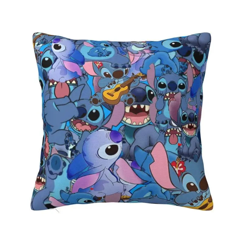 

Fashion Stitch Cushion Covers 40x40cm Velvet Pillow Case for Sofa Square Pillowcase Bedroom Decoration