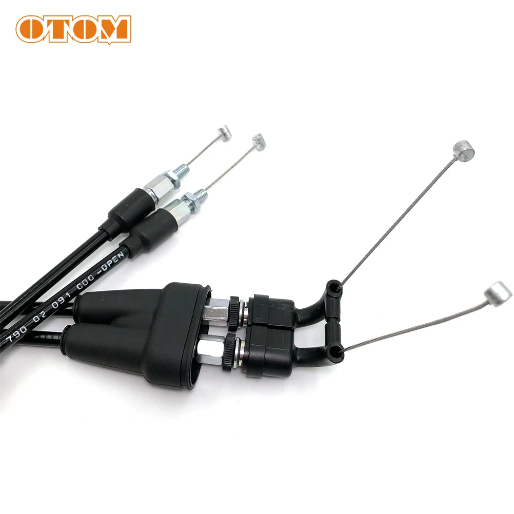 OTOM-Cable de acelerador para motocicleta KTM HUSQVARNA, Cable de Control de acelerador de aceite de freno, línea de 976 ~ 1020mm de longitud, EXC,