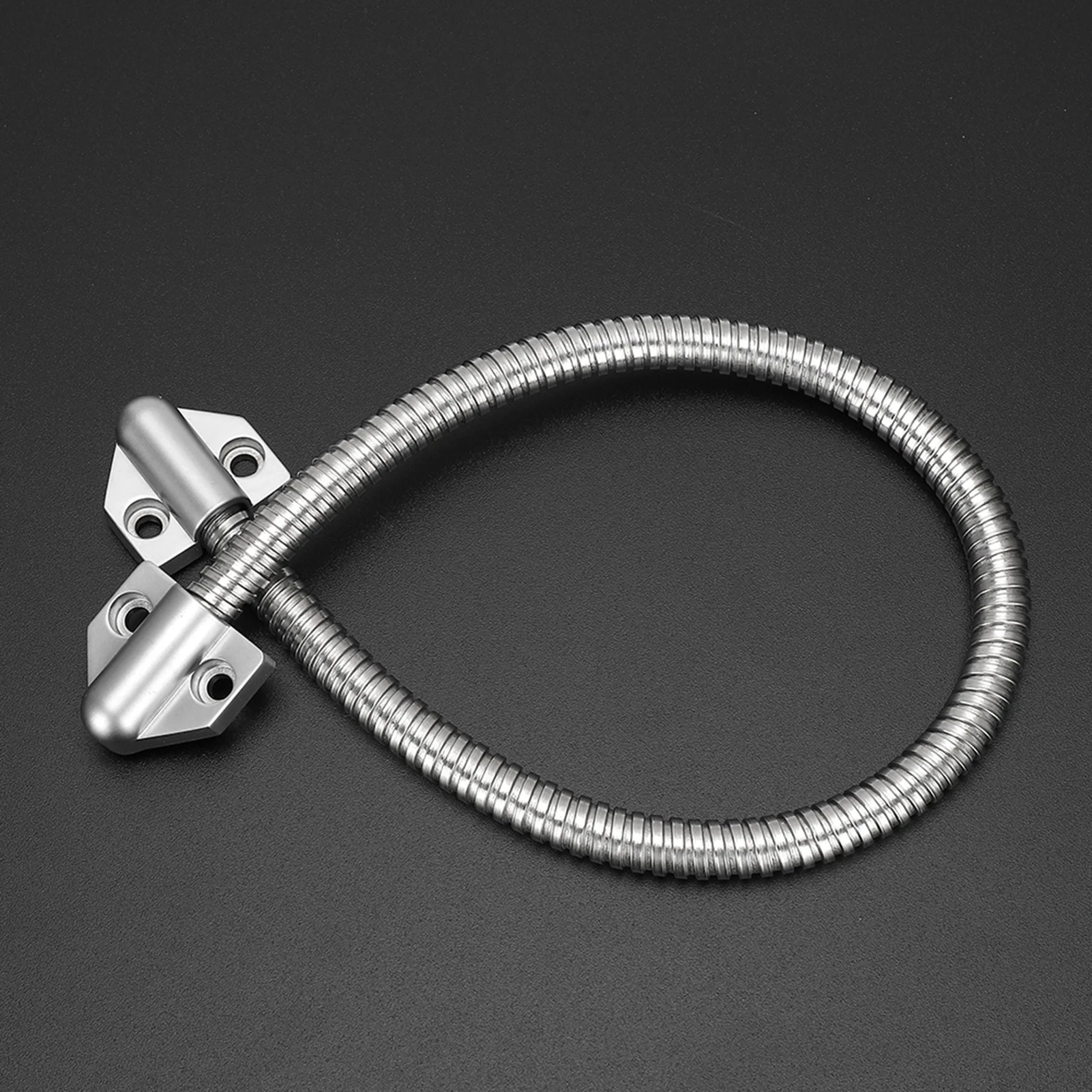 Door Loop Exposed Mounting Protection Sleeve Access Control Cable Stainless Steel Hidden Wire Line Protect Armored Metal Tube