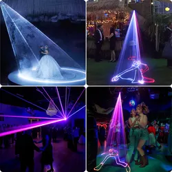 Wedding White Laser APP 2W 3W 5W RGB Animation Patterns DJ Light Dance Bar Party Landscape Projector ILDA Stage Lamp Show G29N8