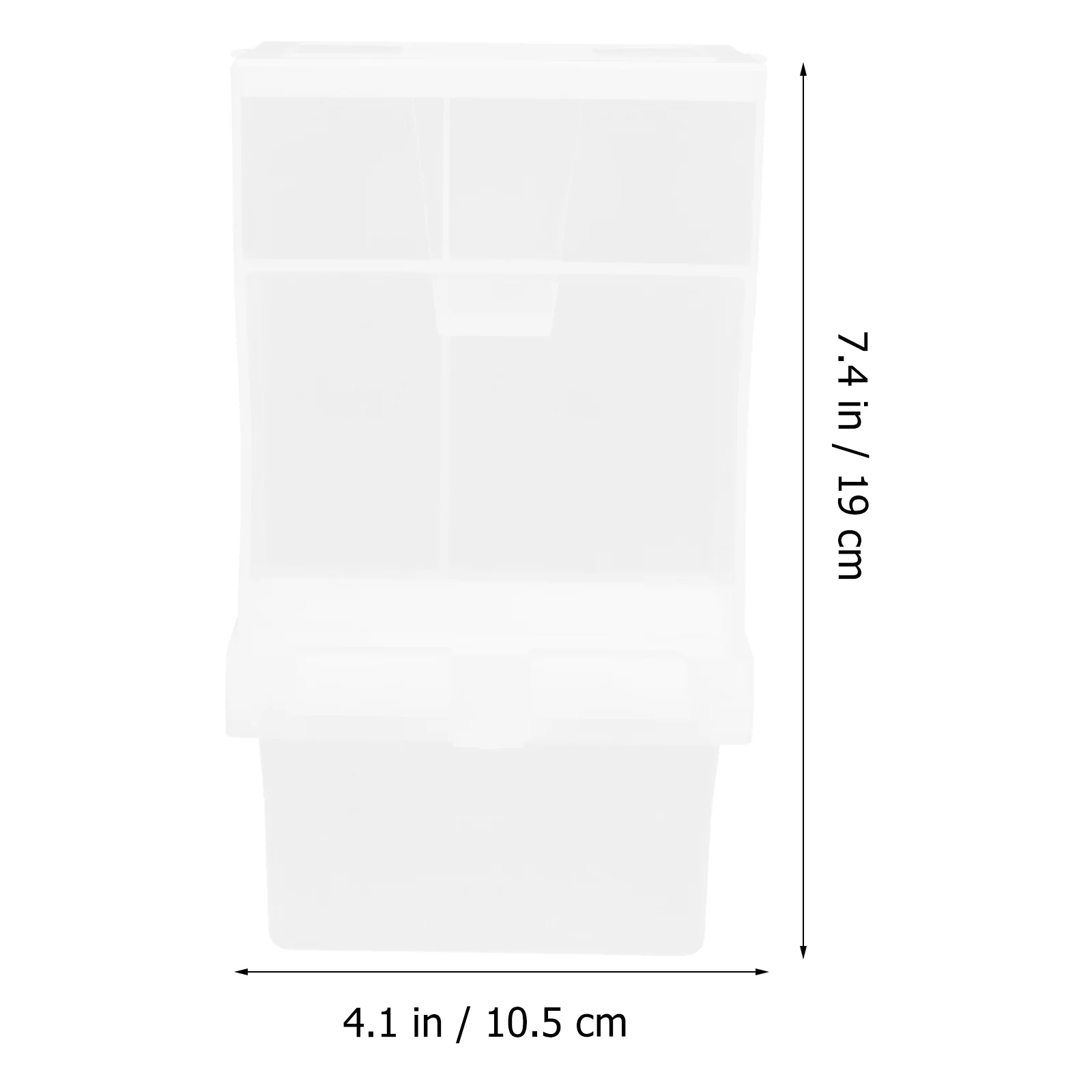 

Automatic Bird Feeder Convenient Sift Proof Food Container Bird Cage Feeder Arc Sliding Spill Proof Easy Clean Durable