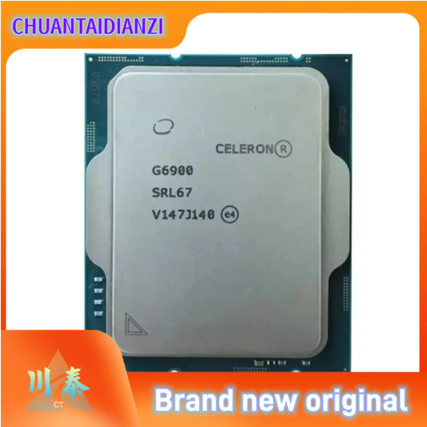 

Intel Celeron G6900 3.4GHz 2-Core 46W LGA 1700 processor