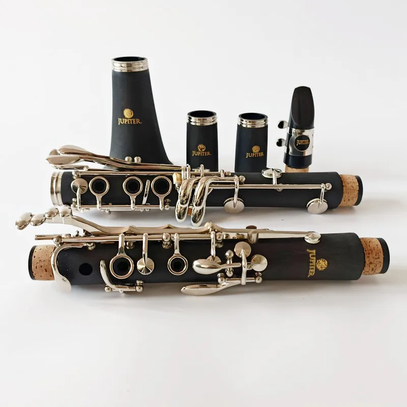 New JUPITER Clarinet JCL-700NQ B-flat Tune Professional Quality Woodwind Instruments Clarinet Black Tube With Case Accessories