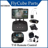 Skydroid T10 10CH 2.4GHZ FHSS Remote Control R10 Receiver PFV Camera/10km Digital Map Transmission Four-In-One Plant Protection
