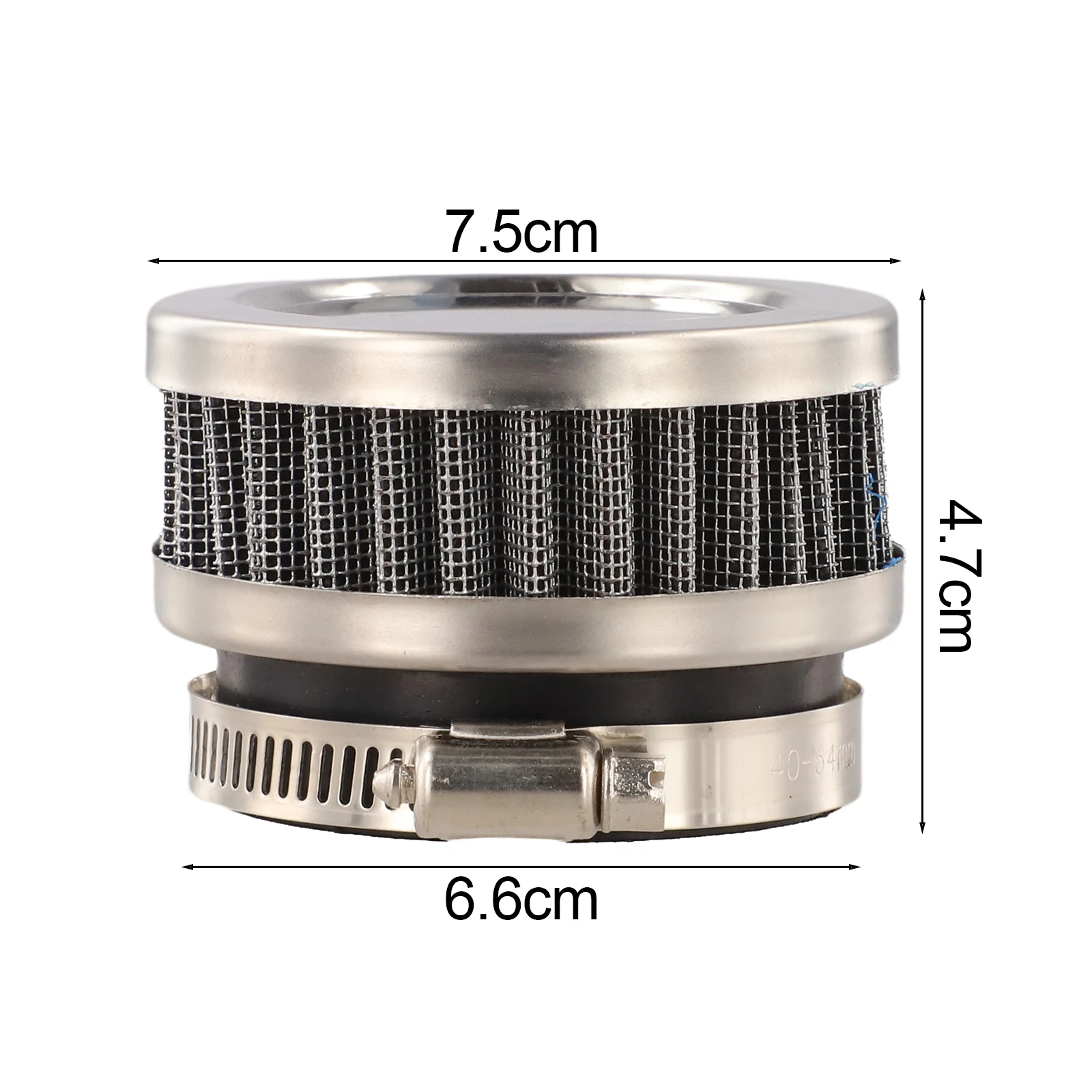 Motorcycle Air Intake Filter With Clamp Applicable To All 48mm-52mm Size Vehicles Motorcycle Accessories Washable Reusable