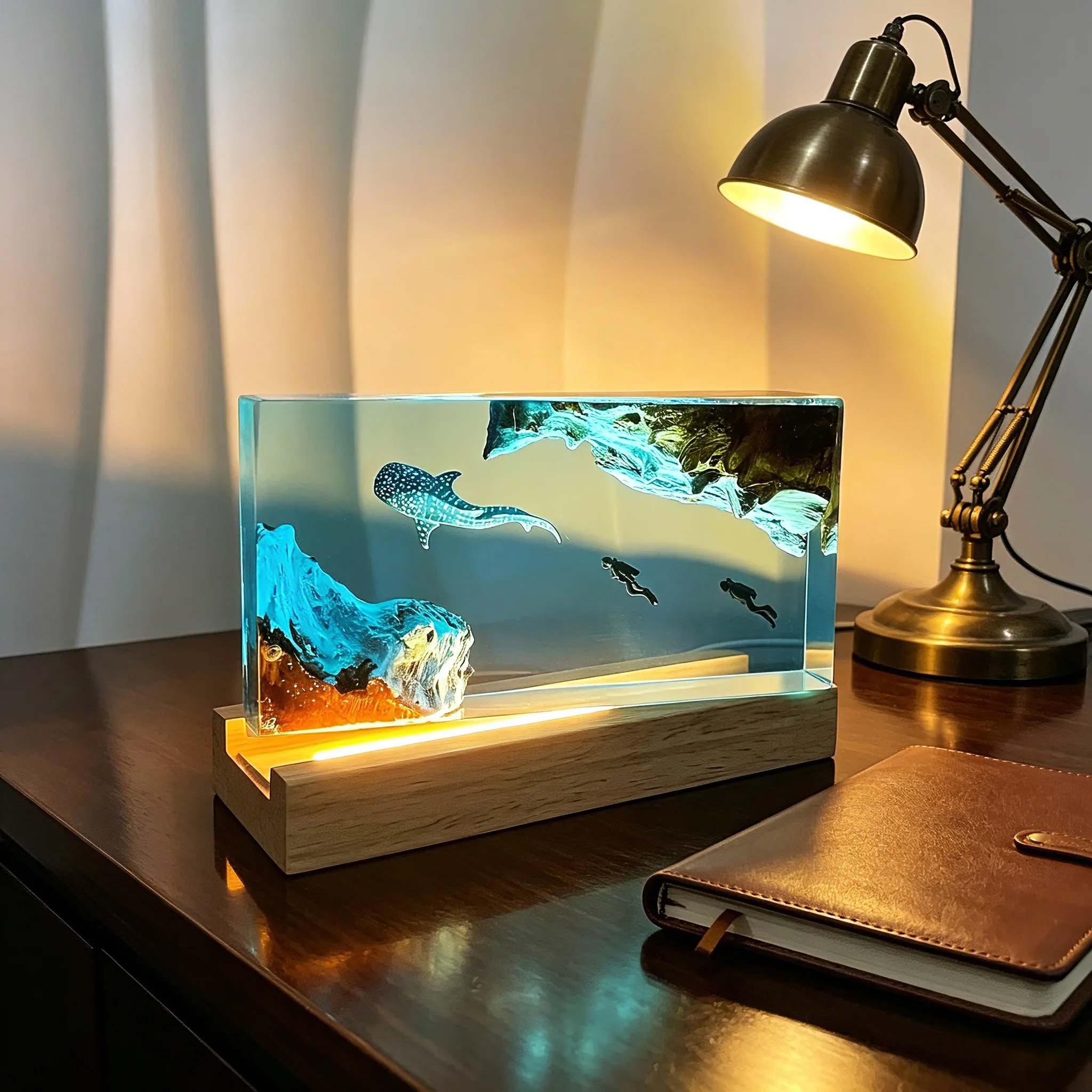 Seabed Exploration Organism Re - Resin Art Underwater review and price
