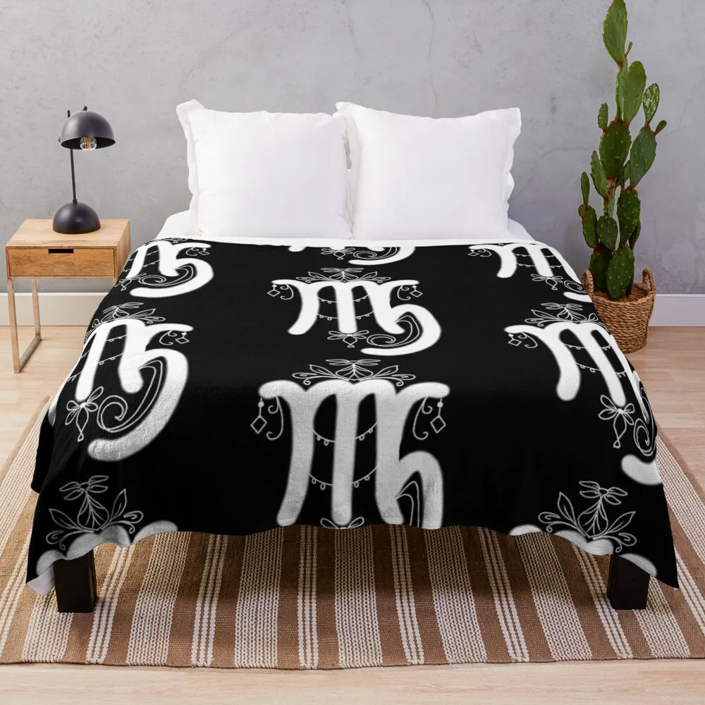 Virgo Throw Blanket Large Summer For Sofa Thin Flannels Blankets