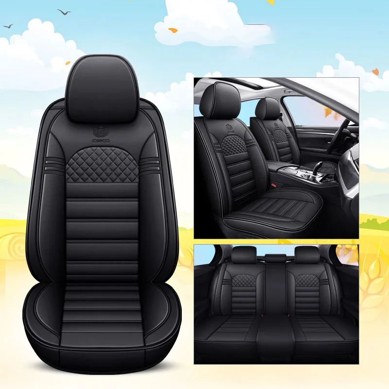 

Universal Car Seat Covers For Volkswagen Amarok Tiguan ID4 Touareg Polo 9N Gol G3 G5 Bora Jetta BMW F31 E90 E39 Auto Accessories