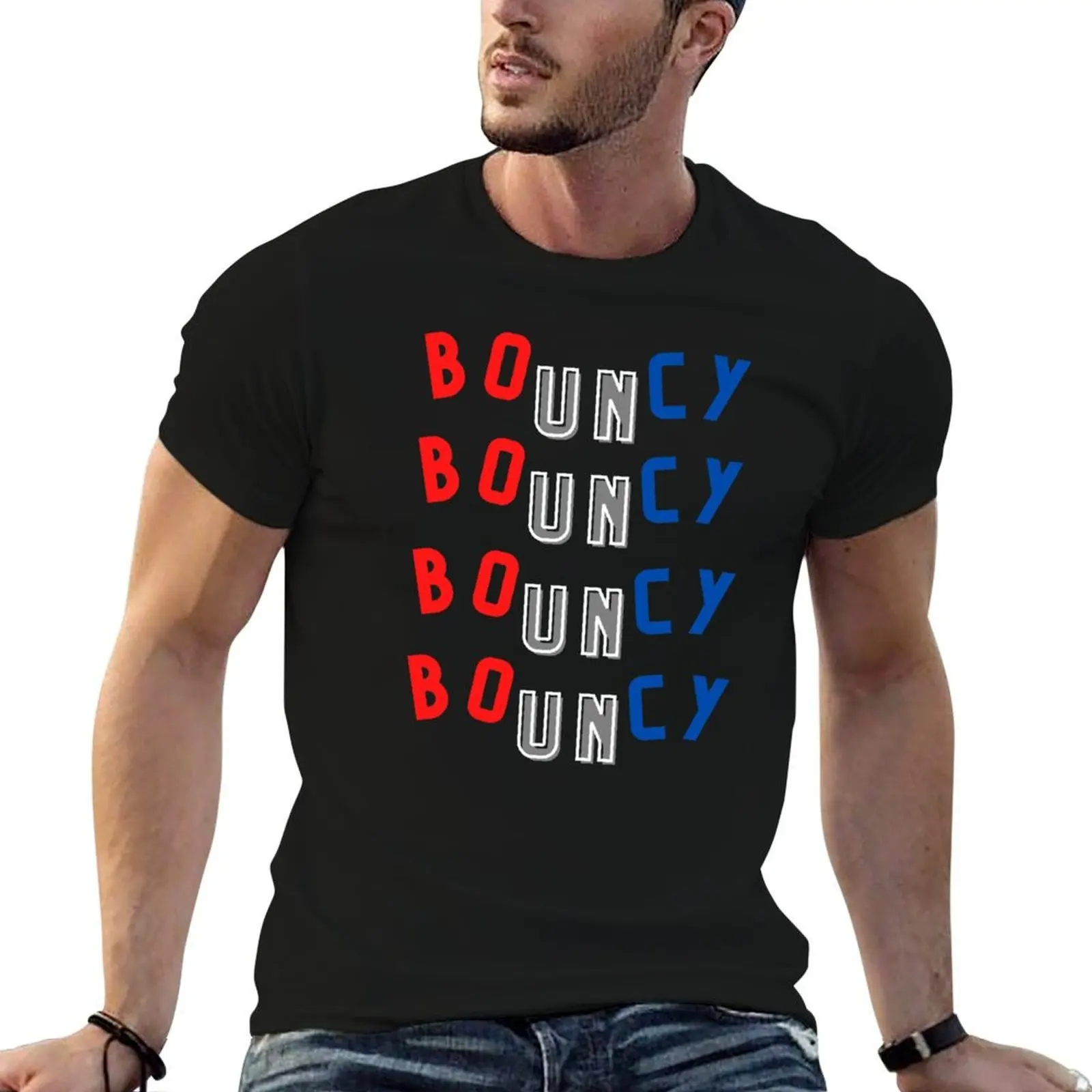

Bouncy T-Shirt funny t shirts man man t shirt graphic T-Shirt