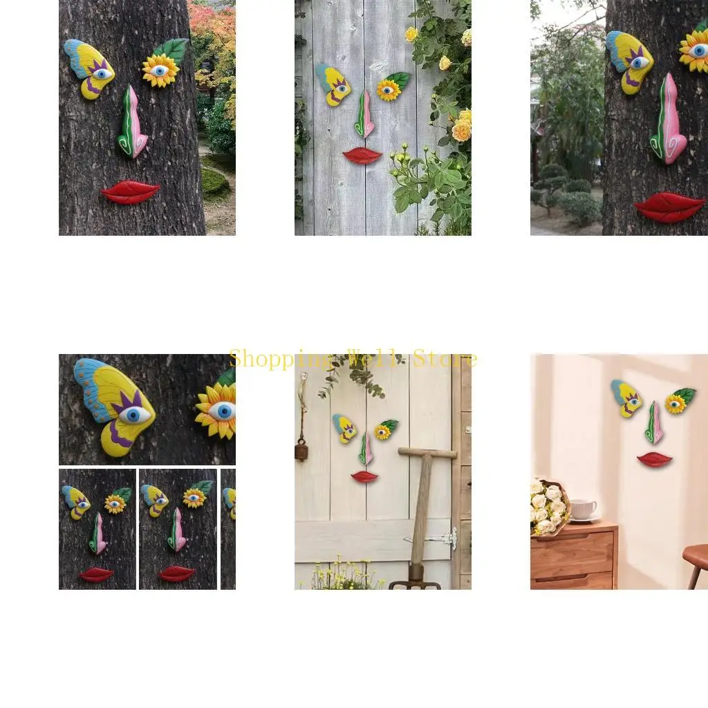 

KX4B Творческое дерево орнамент красочный бабочек