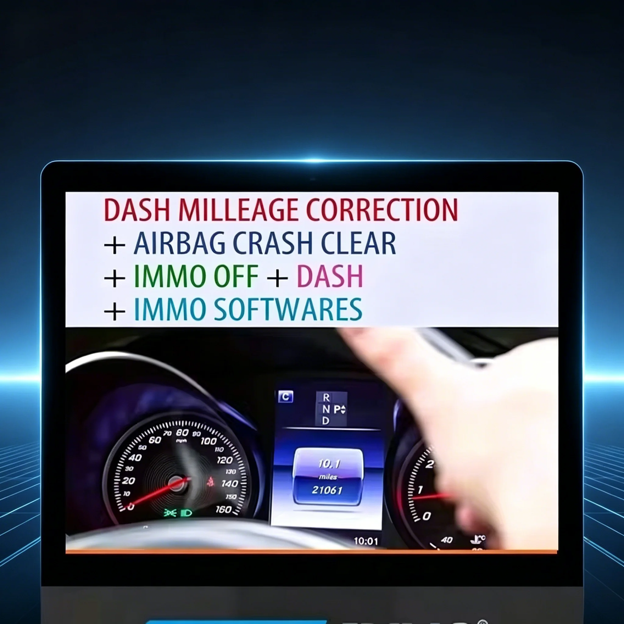 

Car Software Programming Package, IMMO Off, Dash Mileage Correction, Airbag Crash, Clear Tools for Automotive Repair, 32GB