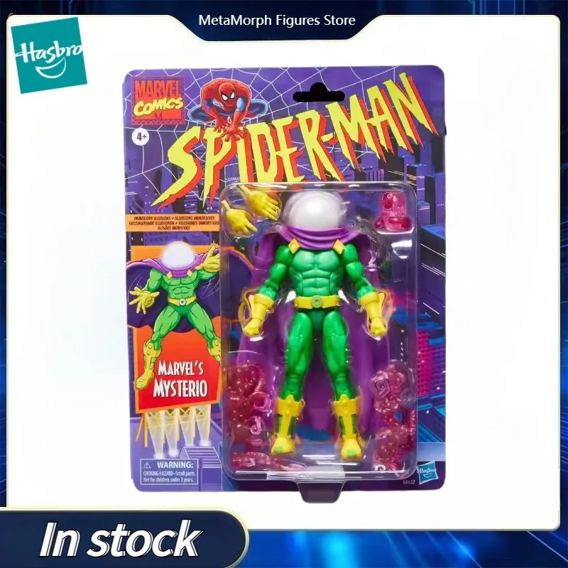 

Оригинальная серия Hasbro Marvel Legends MARVEL'S MYSTERIO, коллекция аниме-фигурок, модели игрушек