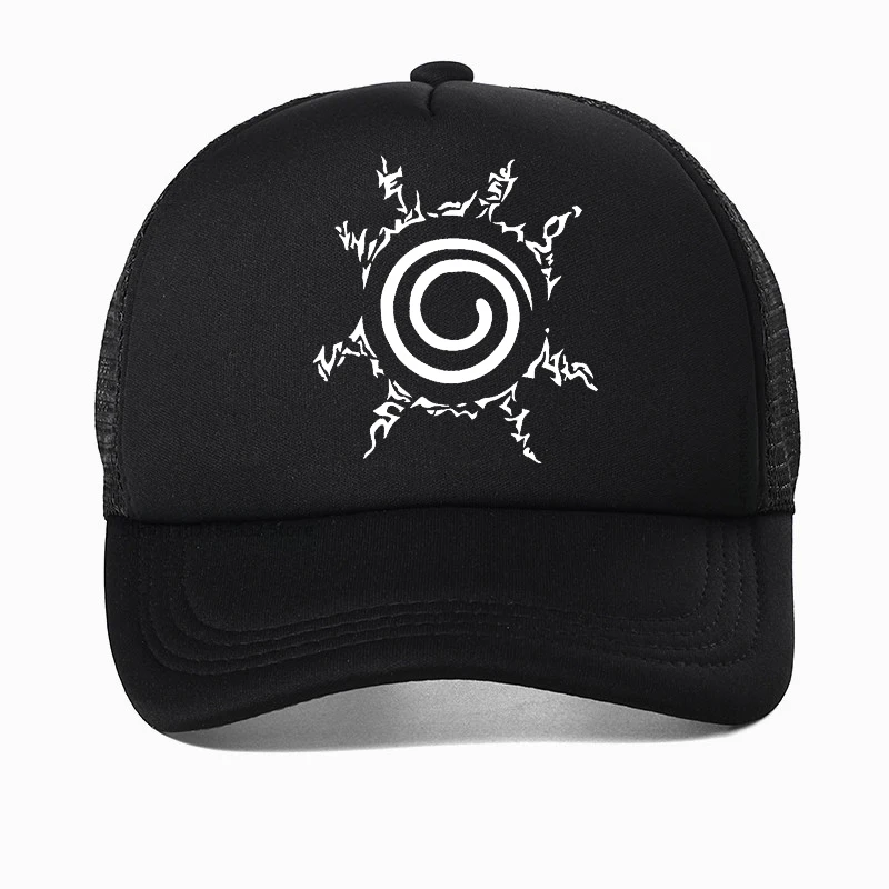 

Anime Hokage Uzumaki NARUTO Kurama Kyuubi Cosplay hat kyuubi Kurama Gossip seal Baseball Cap Summer Unisex Mesh Net Caps