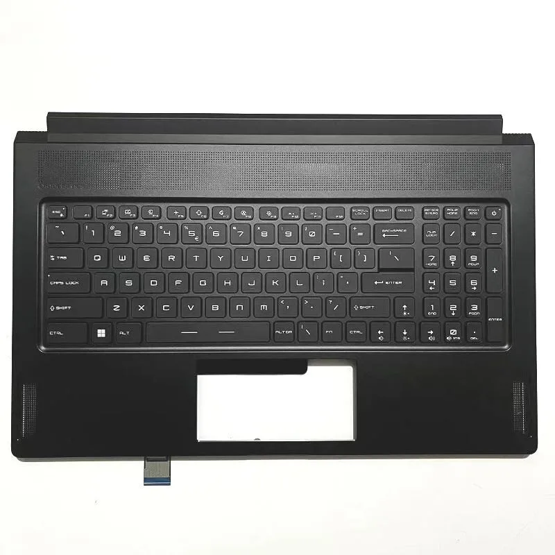 

New For MSI GS76 Stealth 11UE 11UG MS-17M1 Palmrest Case US backlit keyboard