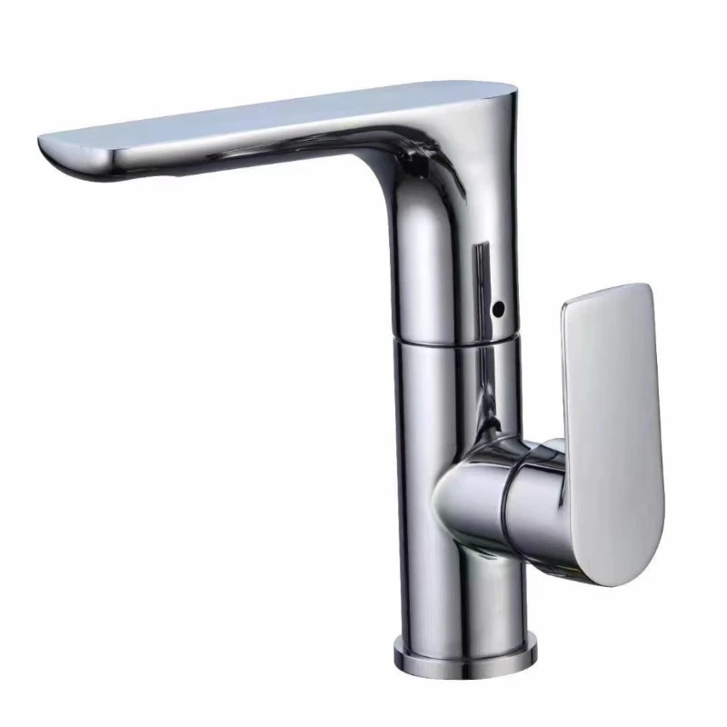 

360° Swivel Bathroom Faucet Stainless Steel Basin Faucets Hot and Cold Mixer Tap Gun Gray/Silver Bathroom Countertop Faucet