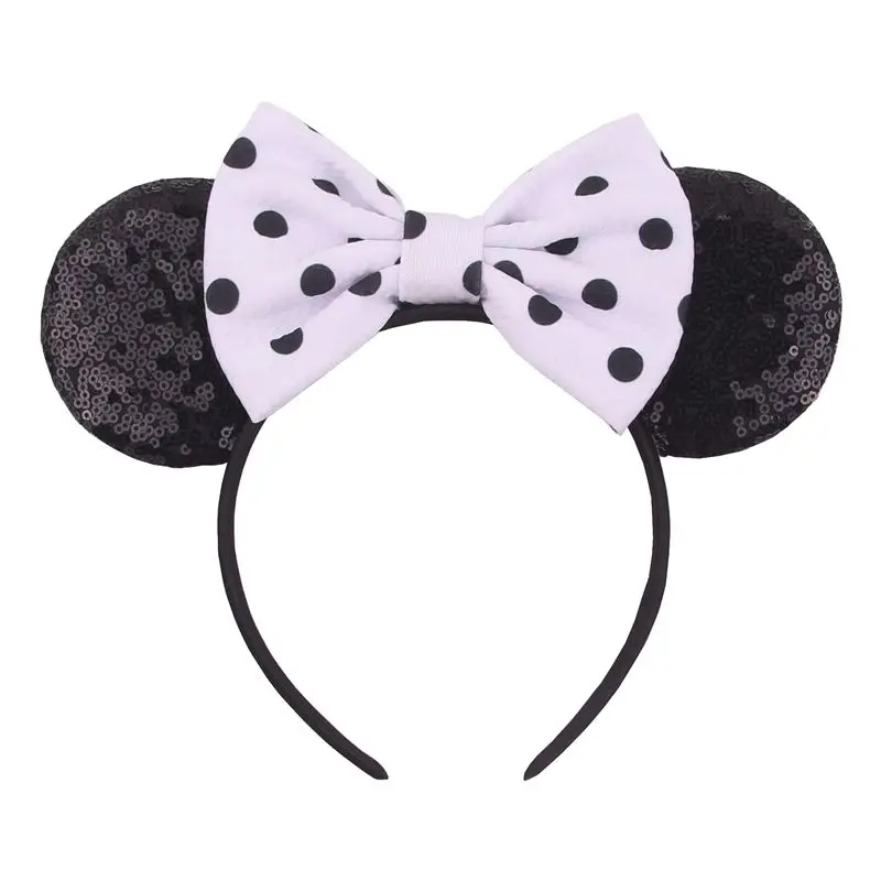 Mode Einfarbig Maus Ohren Stirnband Für Mädchen Frauen Geburtstag Party Haarband DIY Festival Cosplay Haar Zubehör – Detail 11