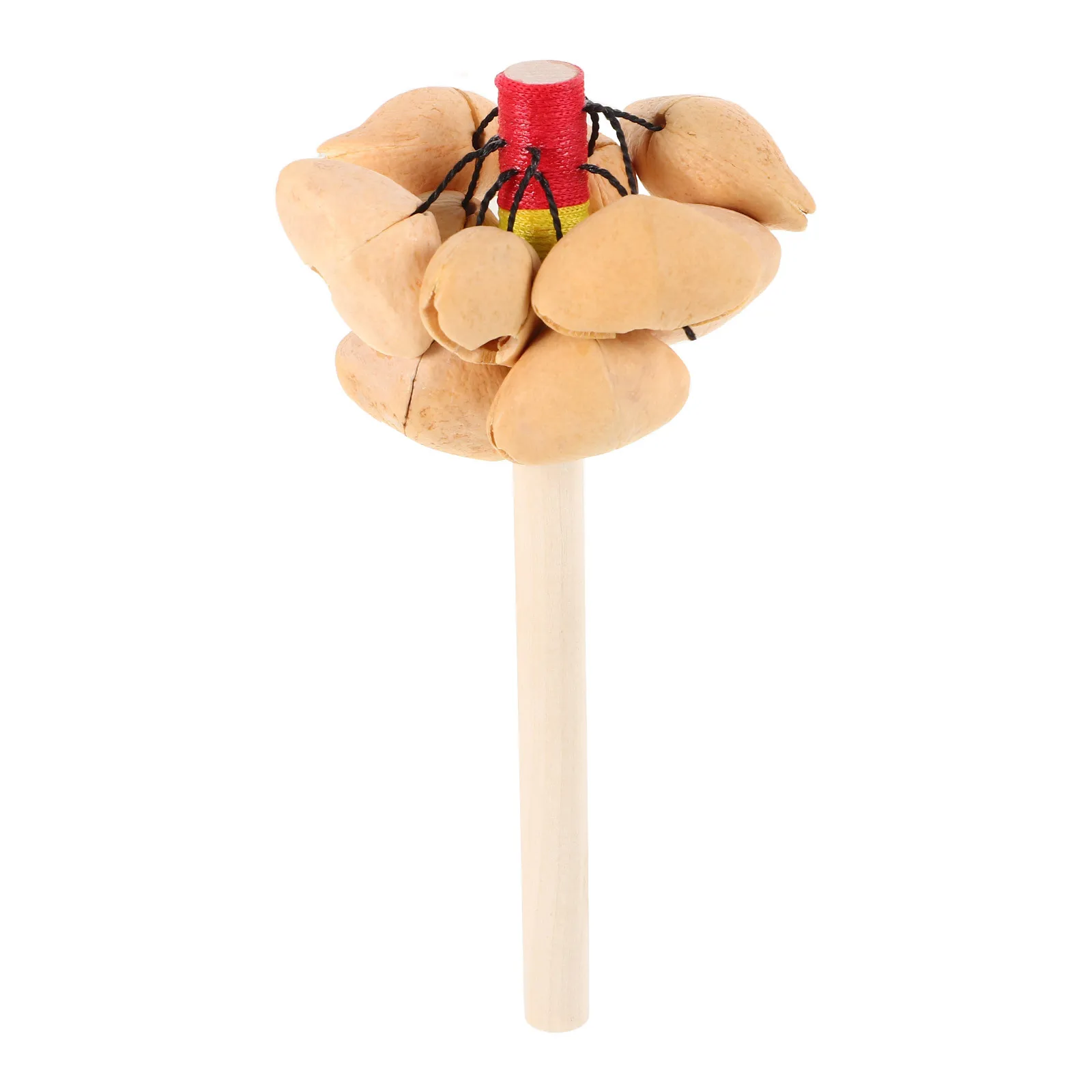 Sonaglio ergonomico per tamburo africano, suono, costruzione robusta per neonati, bambini piccoli, feste, festival, sonaglio che scuote il bambino