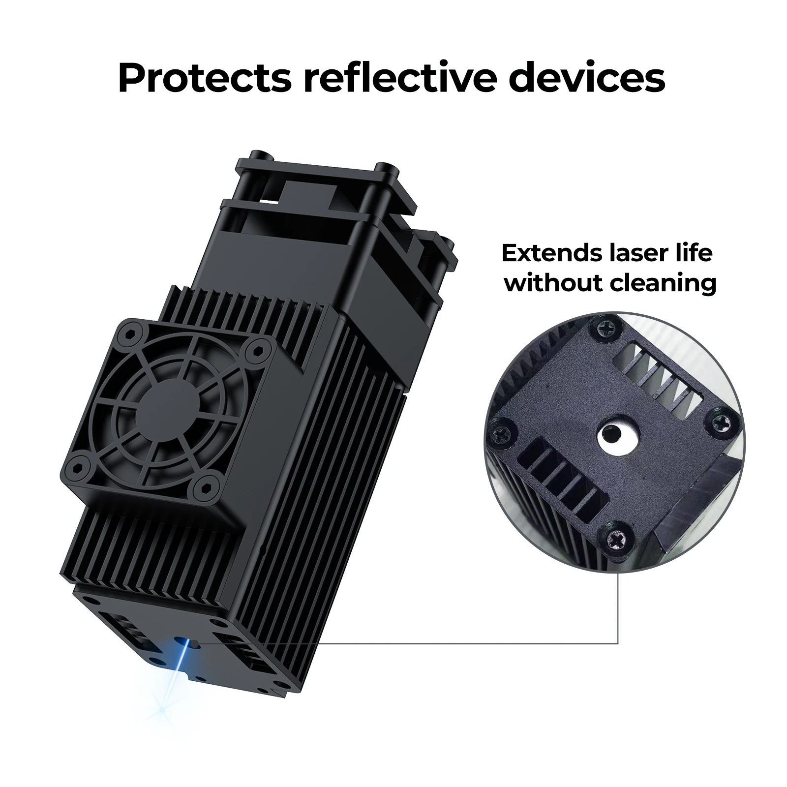 SRWOR Optical Diode Laser Module, 450nm Laser Module for V2 Laser Machine