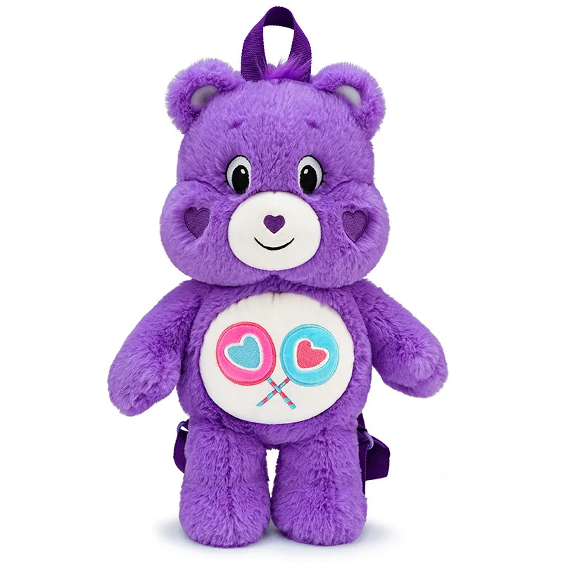 45Cm Anime Cartoon Rainbow Bear Plush Toy Y2K Creative New Care Bears Plush Doll Backpack Fashion Cute Backpack Gift for Friends