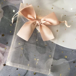 10pcs/lot Drawstring Organza Bags Gift Bags Exquisite Butterfly Bags Jewelry Packaging Bags Wedding Bags Wholesale Gifts Pouches