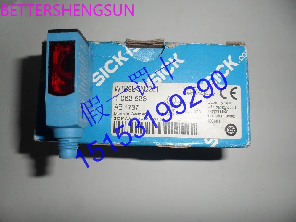 WT9L-P330 [Original] Schke Laser Diffuse Reflection Photoelectric Switch WTB9L-3P2261