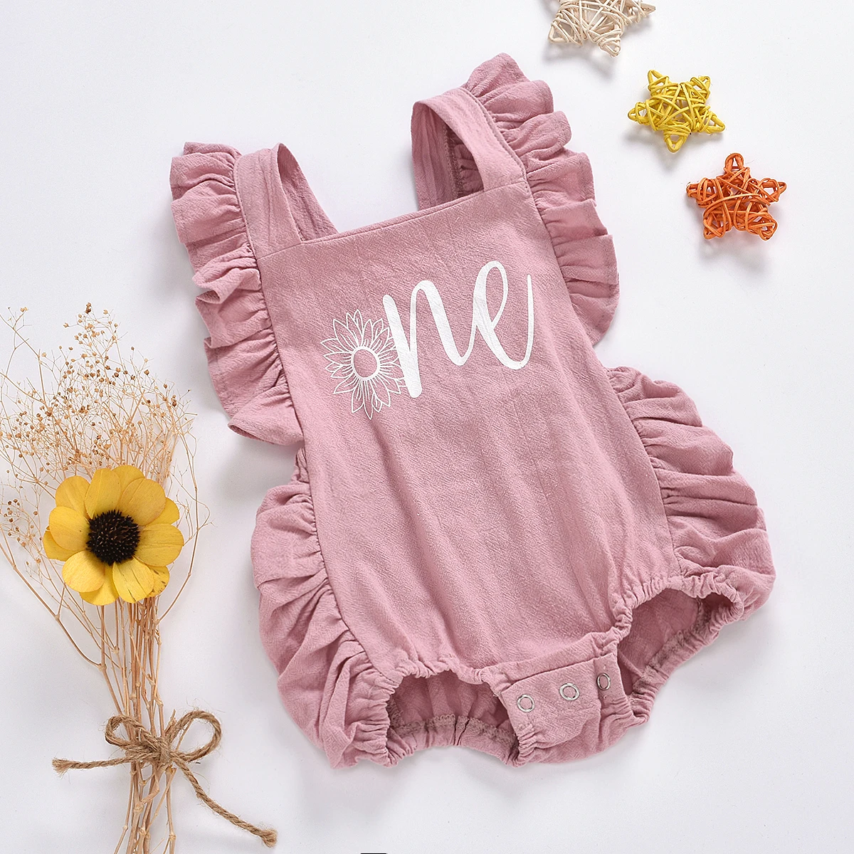 Summer girlsone camisole ruffle pink cute fashion triangle haori