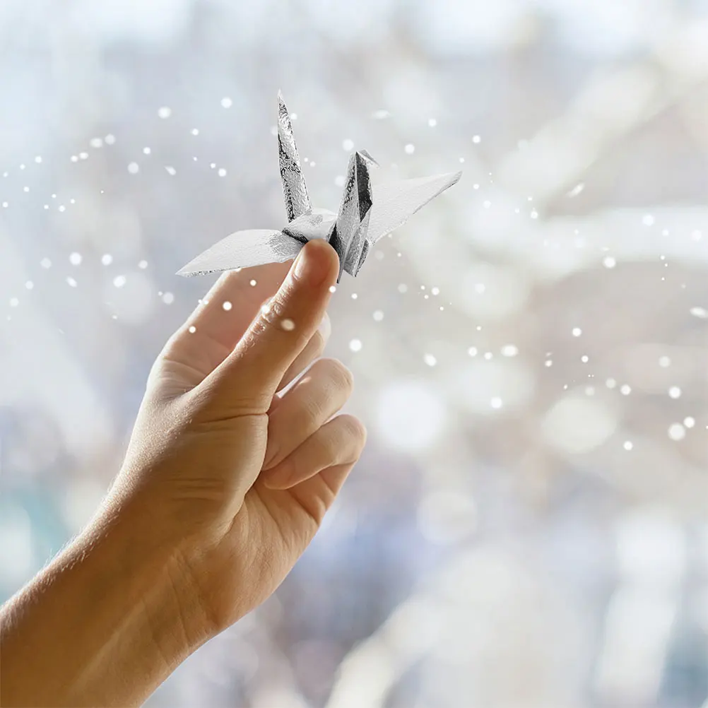 

200 Pcs Origami Handmade Kit Art Paper Square Folding Crafts DIY Decorate Child