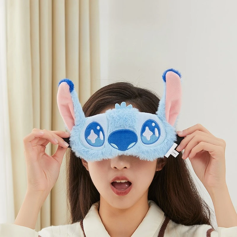 Disney Judy Fox Eye Mask Lunch Sleeping Blackout Cartoon Cute Girl Plush Eye Mask