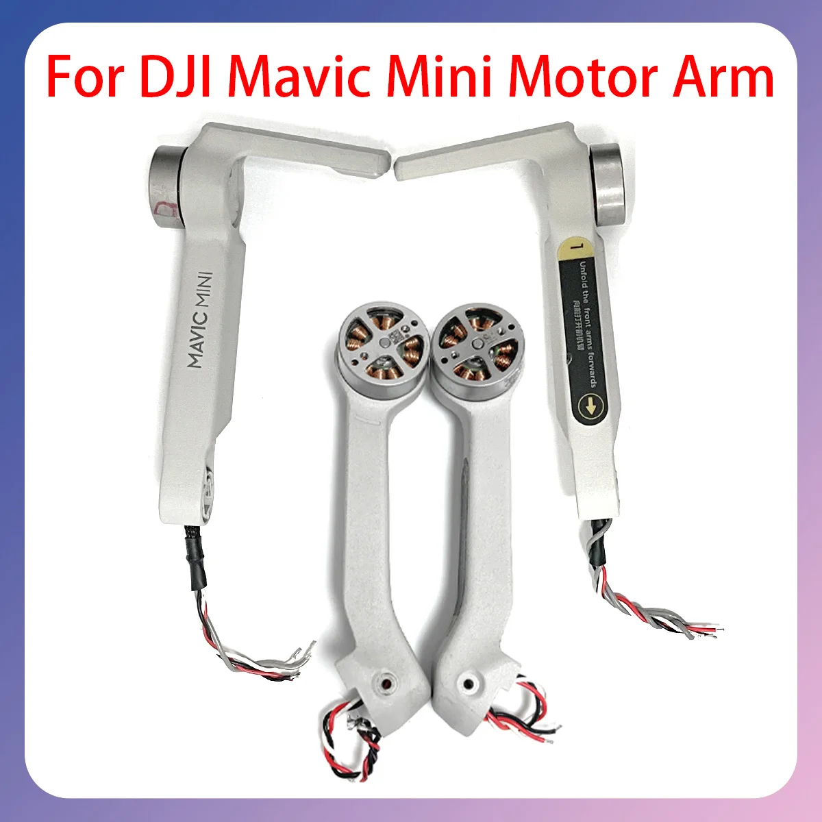 

Original Mavic Mini drone with smooth high-speed rotation left right front rear power arms for DJI Mini series parts maintenance