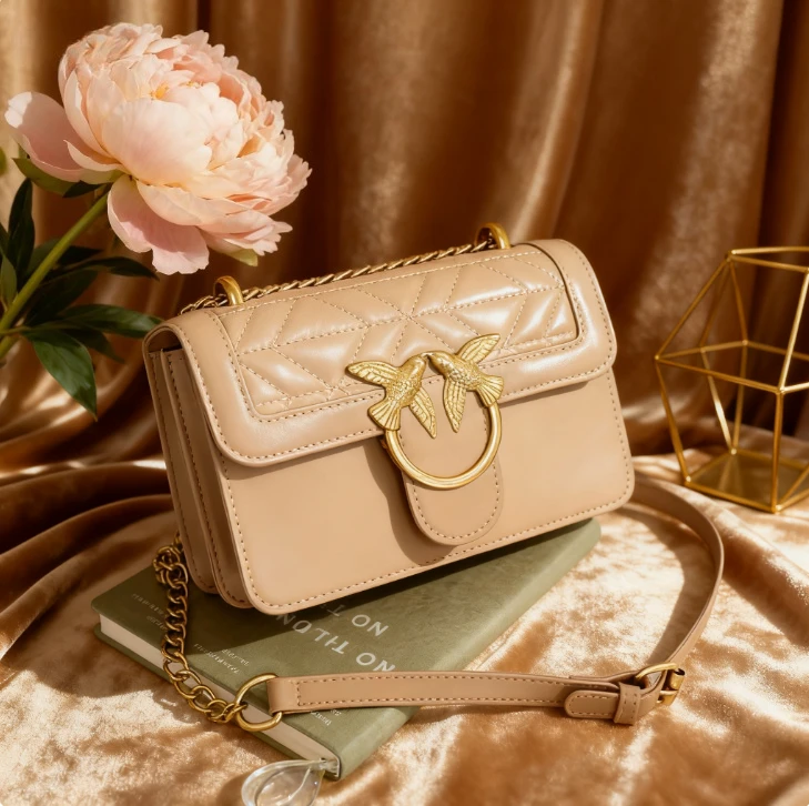 

Light Luxury Women's Bag 2026 New High-end Color Contrast Single Shoulder Underarm Bag Designer Fashionable Crossbody Small Squa